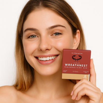 ‫המסטיק המחזק ומלבין השיניים של Zotic‬